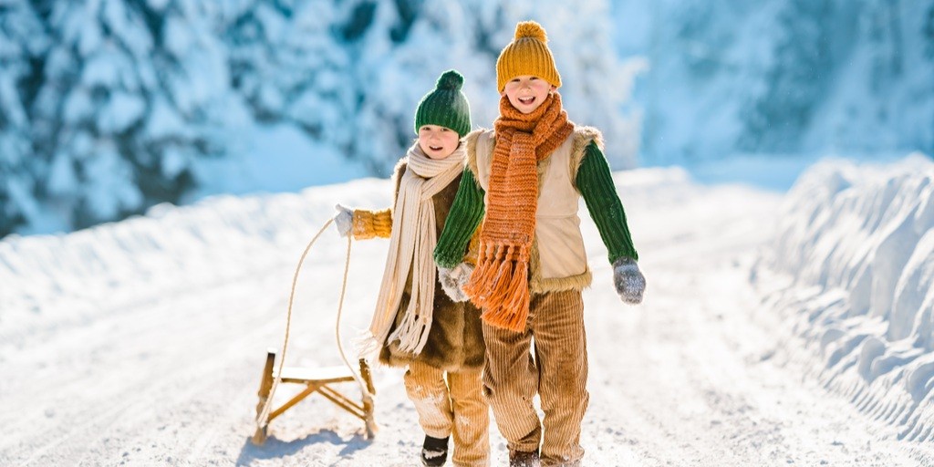 Виды зимнего спорта для ребенка